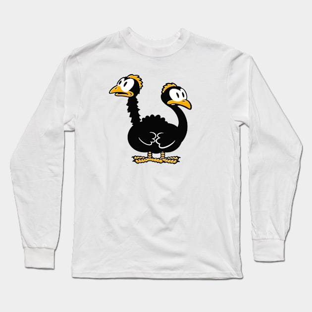 Double cluckers Long Sleeve T-Shirt by GiMETZCO!